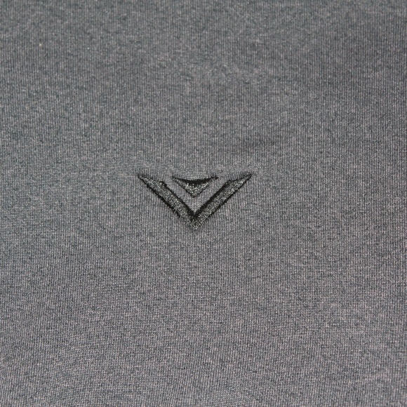 EDDIE BAUER HEATHERED FLEECE JACKET W/ VIZIO LOGO - Picture 4 of 8